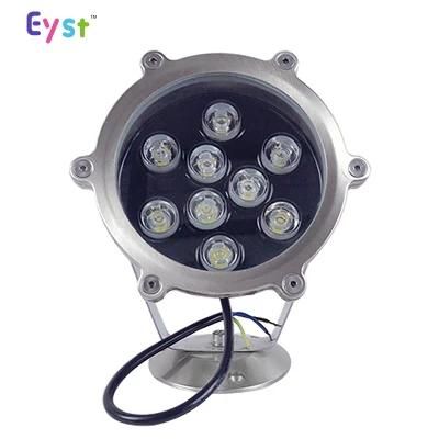 18W High Power with Stainless Steel IP68 LED Underwater Light