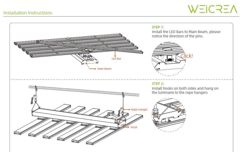 High Power 750W Pluggable Design LED Grow Light UV IR