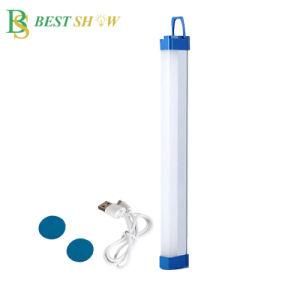 2600 mAh 40W Portable Emergency Rechargeable Light Tube for Power Failure Camping Tent and Night Market