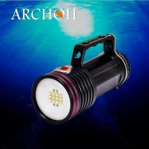 CREE Xm-L2 U2 LED 6, 500 Lumens Waterproof 100m Underwater Video Photography Equipment for Cameras