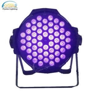Powercon DMX Indoor 54X3w UV LED PAR Wash Light