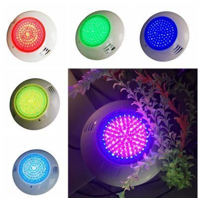 Wall Mounted Swimming Pool Lamp Underwater LED Light Plastic 12V 26W Flat 270LEDs RGB with Remote Control&lt;Sb8011&gt;