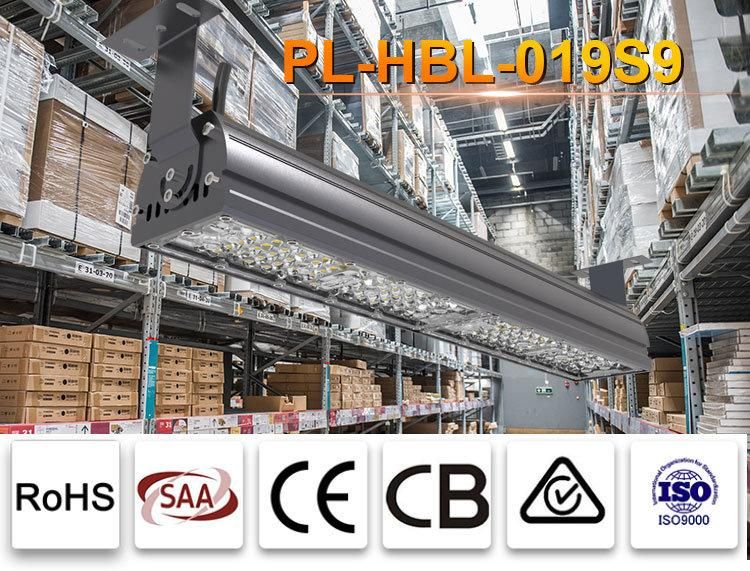 Die Casting Aluminium Pendant Highbay Lighting 200W LED Linear High Bay Light