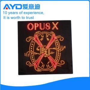 Hidly Square The Afrika Opusx LED Sign