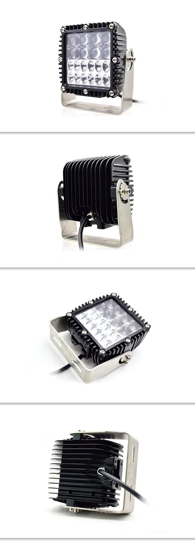 75W Auto LED Work Car Light for Truck Trailer Motorcycle