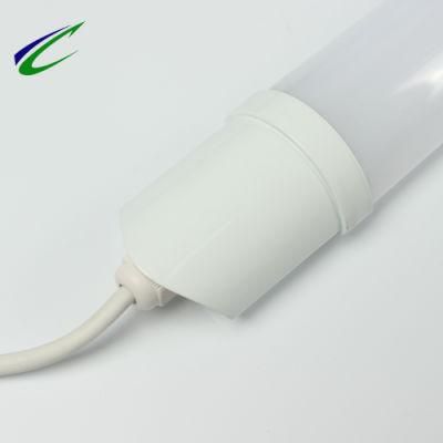 0.6m 1.2m 1.5m T8 Tri-Proof Light Integrated Waterproof Light Linear Light IP65 PC Material for Shop Supermarket Warehouse