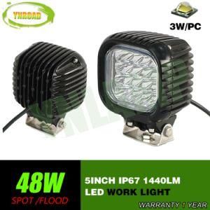 48W 5inch CREE LEDs Outdoor Auto Lamp LED Work Light
