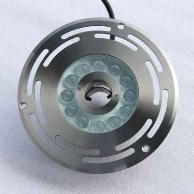High Quality Stainless Steel 12W 18W DC24V Underwater LED Lights Fitting for Fountain