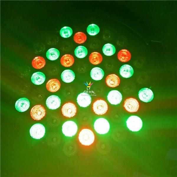 White Ly Stage DJ Light 54PCS 3W RGBW LED PAR