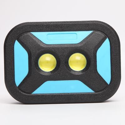 Portable Rotating Handle Car Inspection Spotlight COB 10W LED Work Lamp with Power Bank Rechargeable Emergency LED Work Light