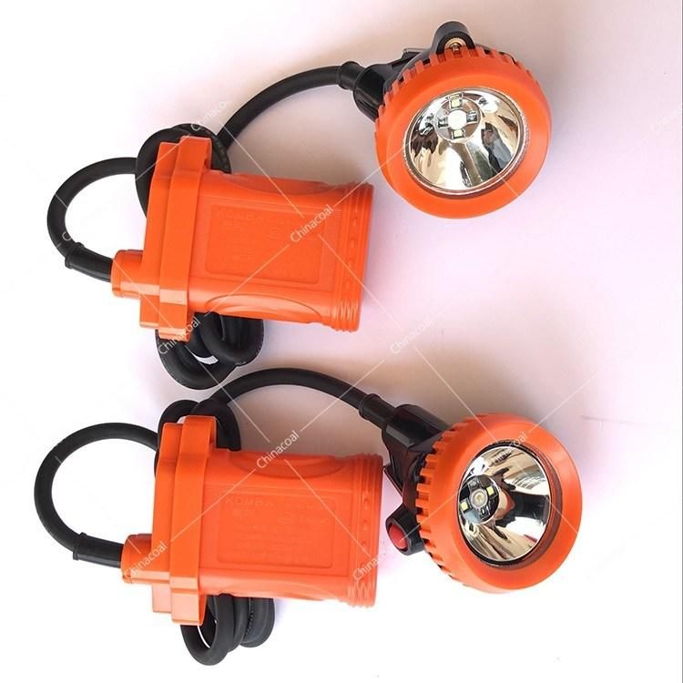 Rechargeable LED Cordless Miner Head Helmet Explosion-Proof Safety Headlamp Underground Coal Mining Cap Lighting Lamp