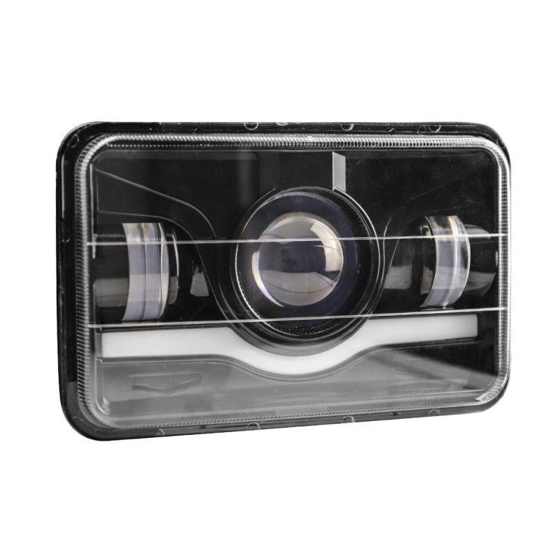 Dxz Truck Accessories 5inch LED Headlight Wave Shape with DRL for Jeep Wrangler High/Low Beam LED Headlight for Trucks Motorcycle