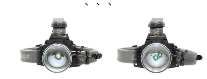 New USB Zoom Headlight T6 P50 Rechargeable Headlight