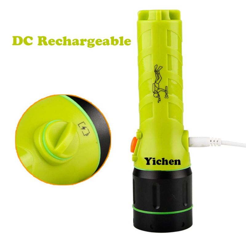 Yichen 800 Lumens LED Flashlight for Diving and Hunting