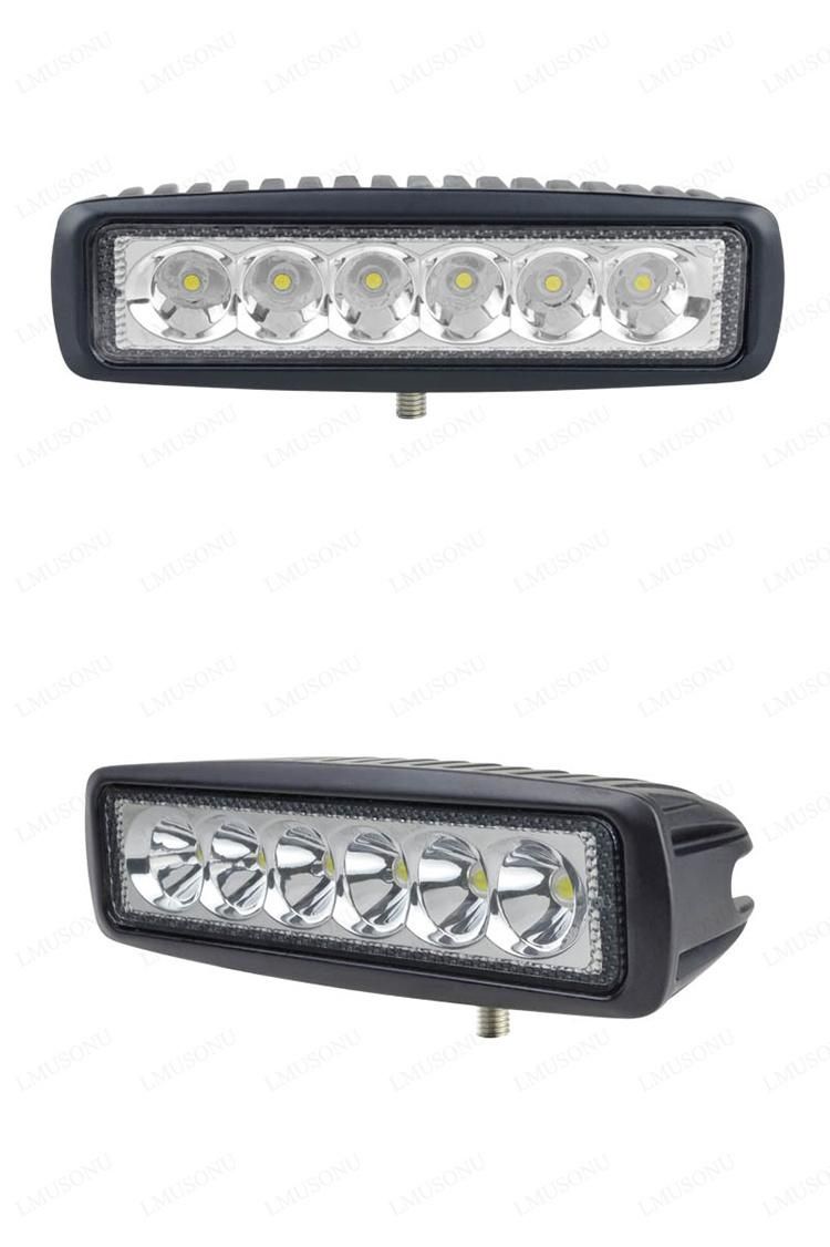 6 Inch 18W Offroad Marine LED Mini Light Bar