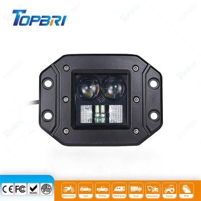20W LED Motorcycle Driving Work Camping Lights