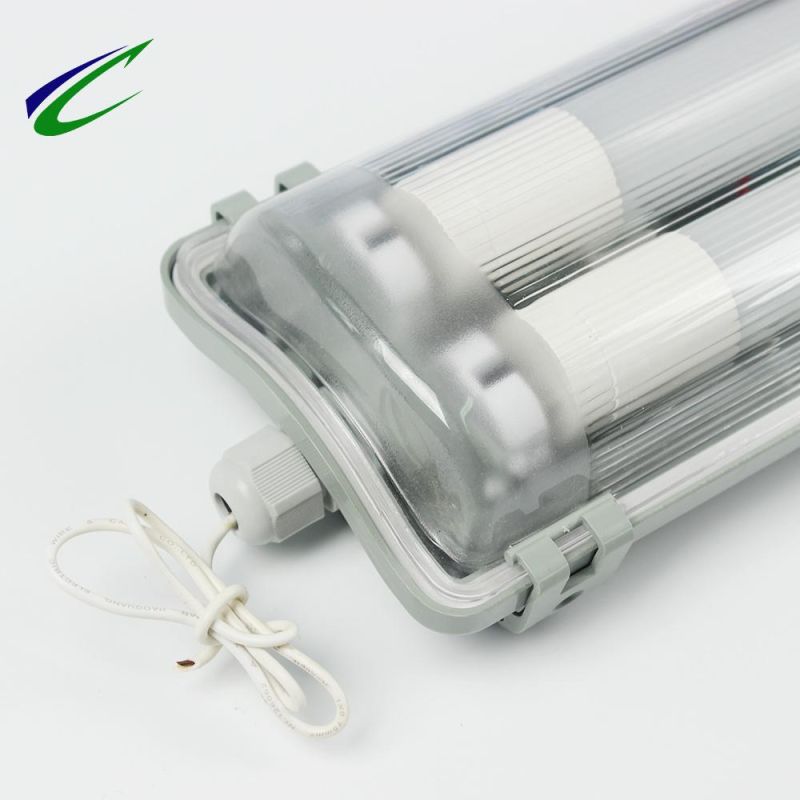 1*18W 2*18W 1*36W 2*36W 1*58W 2*58W LED Waterproof Light LED Tube Light or Fluorescent Tube LED Lighting