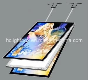 Hot Aluminum Profile DIY Double Sides LED Slim Light Box