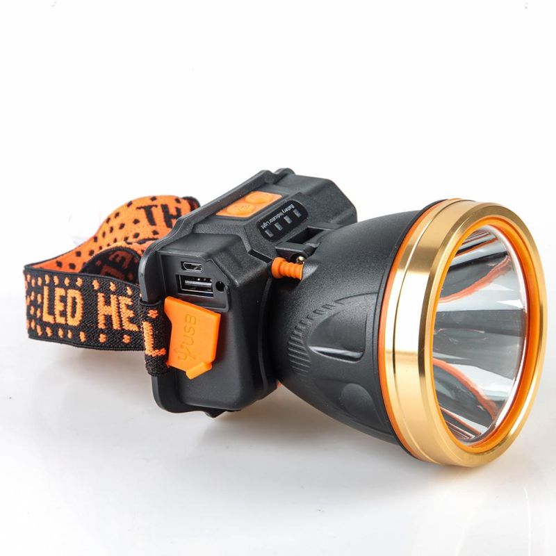 Yichen 300 Lumen USB Rechargeable LED Headlamp with Strong Light