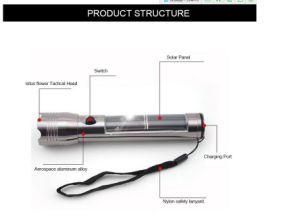 Rechargeable Solar LED Flash Light for Home