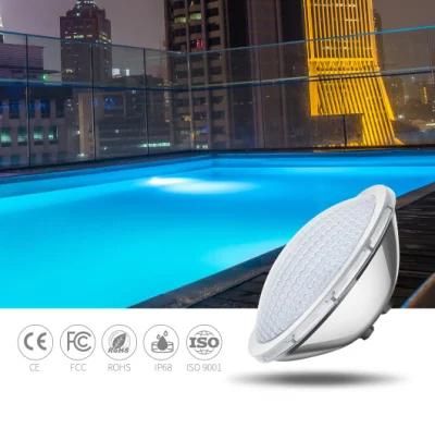 18W IP68 Structure Waterproof LED Underwater Lamp LED Swimming Pool Light with ERP