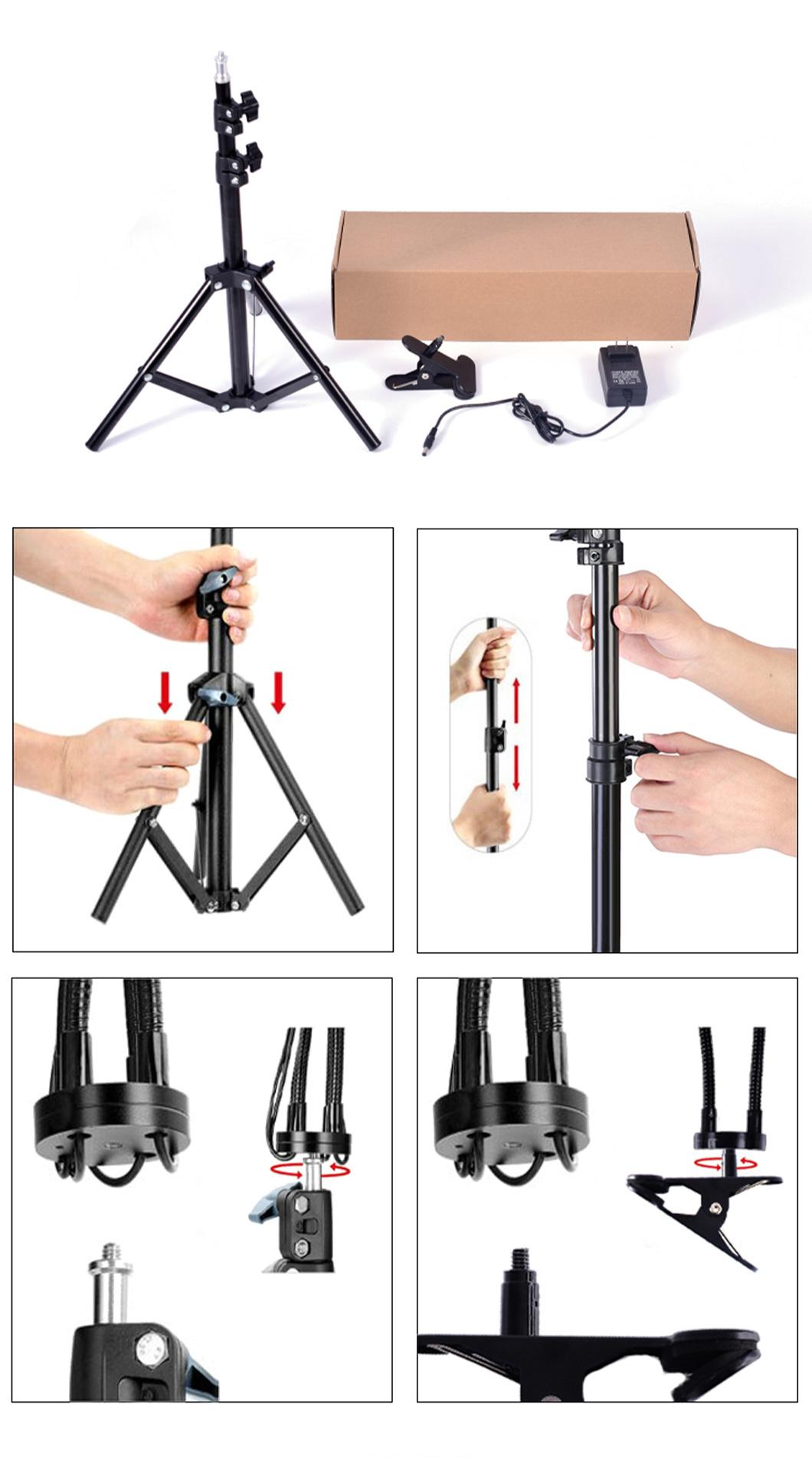 Timeable and Convenient Portable LED Plant Growth Lamp with USB Port