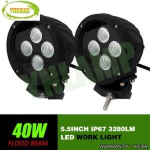 40W 5.5inch LED Work Light with 10W CREE LEDs for SUV