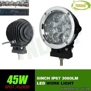 45W 5inch CREE Offroad LED Work Light for SUV