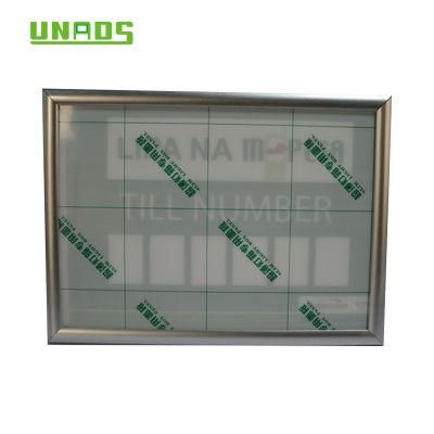 Advertising Indoor Slim Snap LED Light Box with Acrylic Panel and Aluminum Alloy Profile