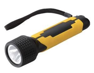 1W LED ABS Material Rubber IP67 Waterproof LED Torch (TF-8252A)