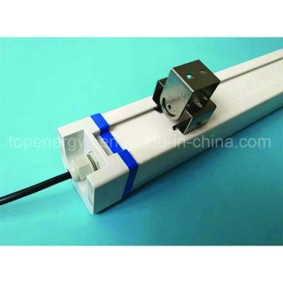 40W 4800lm Vapor Tight Linear Lighting Fixture IP65 Tri-Proof LED Light