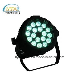 Stage Waterproof LED 18PCS 15W Flat Slim PAR Light