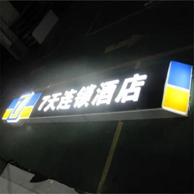 Outdoor Display Anti-Wind 3D Exterior Advertising Letter Light Box