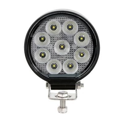 12V/24V 3.6 Inch 36W Osram Round LED Flood Work Lamp Lights for Tractors