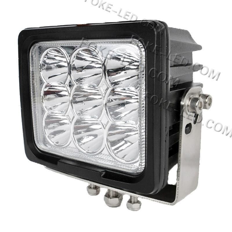 E-Approved 6 Inch 90W Square Heavy Duty LED Work Light for Mining