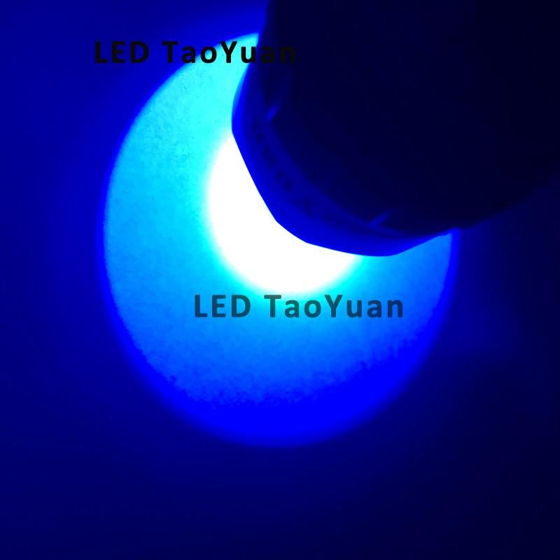 UV Blacklight Flashlight UV LED Torch Light 365nm 3W