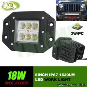 5inch 18W Offroad Auto LED Work Light with CREE LEDs