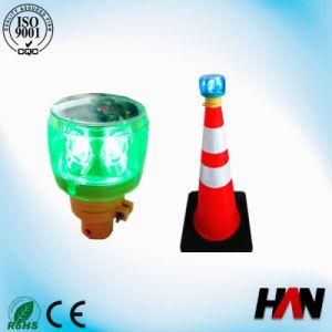 LED Yellow Solar Flashing Traffic Warning Light