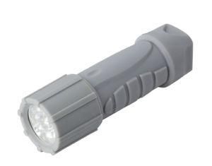9LEDs ABS Material Rubber LED Torch (TF-8204)