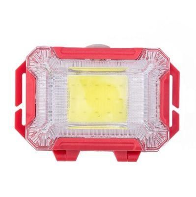 Goldmore9 New Arrival LED Headlamp Bike Light in ABS Material Powered by Dry Battery Small and Portable