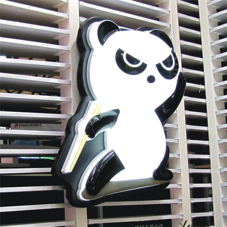 Restaurant Menu Acrylic Sign Advertising LED Lighting Box