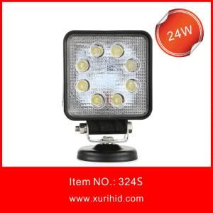 Square 24W LED Work Light with CE RoHS IP67