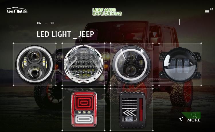 Car LED 7 Inch LED Laser Driving Light for Jeep off-Road Truck 4X4 1000 Meters Illumination Distance Laser Light