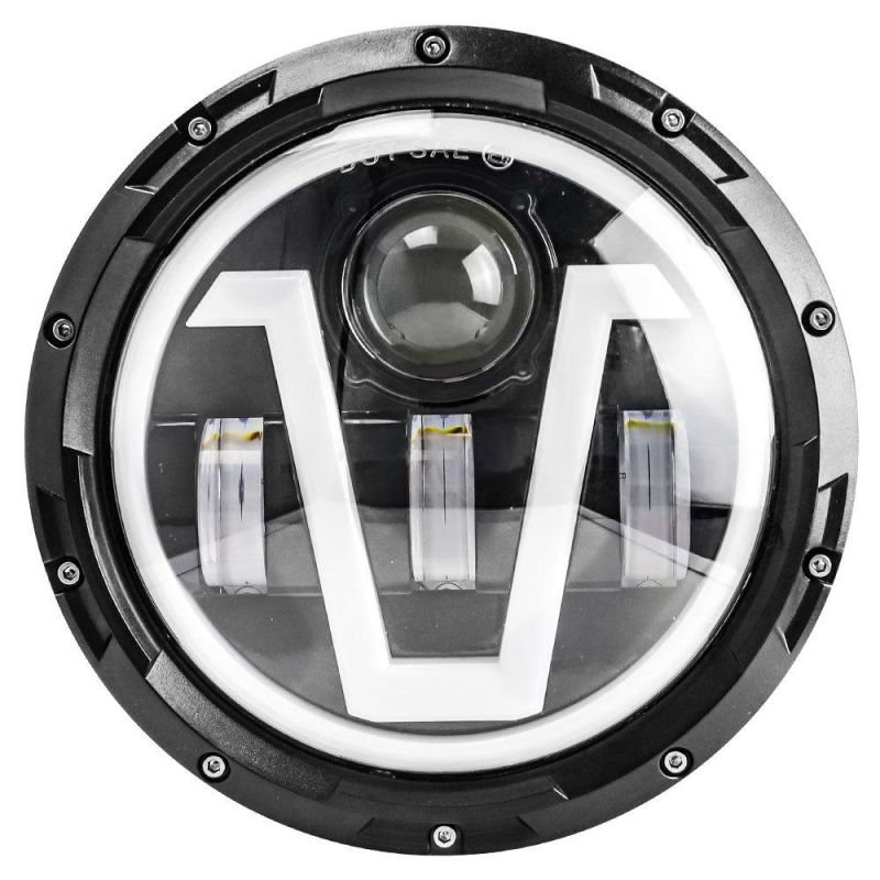 Dxz Headlight Accessories for Jeep Wrangler and Truck 5X7 75W High Low Beam Headlight Angle Eye Thick Lamp