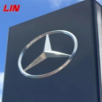 Car Logo Sign with LED Insided Customized Acrylic Base LED Car Logo