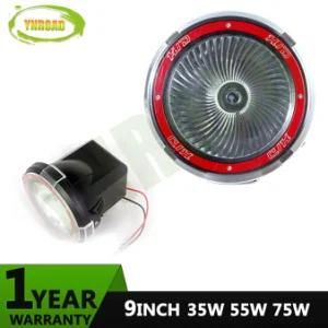 35W 55W 75W Round 9inch Spot HID Driving Light