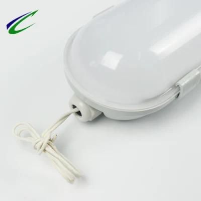 Fixed Luminaire LED Outdoor Light IP65 Milky Colour Cover for Park Lot Warehouse Shop Supermarket Tunnel Light