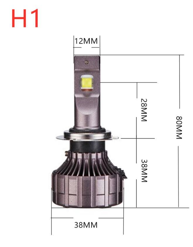 Wholesale Kit Luces LED Super Bright Bombillo Luz LED High Match Rate Kit Lampada Farol Focos LED CREE Turboled Car LED Headlight