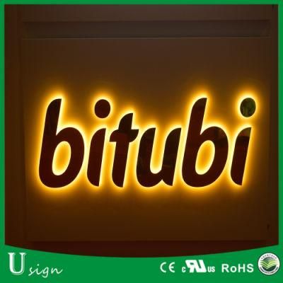Sign Outdoor Sign Board Letters Advertising Backlit Metal Letter Signs