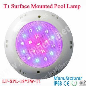 Multi Color Wall-Installed Swimming Pool Light LED IP68 with CE RoHS